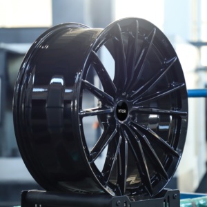 Rines Negros Forjados HTOR Personalizados de 18, 19 y 20 Pulgadas 5x114.3 para Autos de Alto Rendimiento, Compatibles con ZK 007, NIO ET5, <span class=keywords><strong>MI</strong></span> SU7, <span class=keywords><strong>XP</strong></span> P7 - Product Image 3