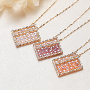 Colgantes de Moda de Cobre Chapado en Oro de 14k al por Mayor, Dijes de Oro Real, Joyería para Transmisiones en Vivo de Celebridades de Internet, Accesorios de Ábaco - Product Image 2