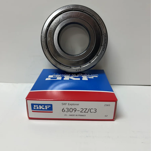 ตลับลูกปืนเม็ดกลมเดี่ยว SKF แท้ ขนาด 45x100x25 มม. รุ่น 6309 ZZ/C3 ตลับลูกปืนเม็ดกลมร่องลึก 6309 2Z/C3 - Product Image 1