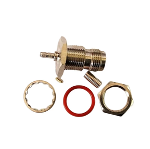 Connecteur coaxial RF TNC femelle étanche 50 ohms pour câble RG316 à <span class=keywords><strong>double</strong></span> blindage - Product Image 1