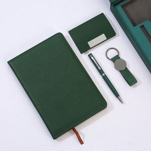 Elegant <b>Notebook</b> Gift <b>Set</b> with Keychain Pen - Perfect for Corporate Gifts & Teacher Appreciation - Product Image 2