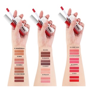 Set de Brillo Labial y Delineador de Labios de Marca Privada, Resistente al Agua, Larga Duración, Alta Pigmentación, Maquillaje Hidratante, Venta al Por Mayor, En Stock - Product Image 3