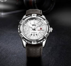 นาฬิกาข้อมือผู้ชาย NAVIFORCE รุ่น 9117L ขายดี นาฬิกาสปอร์ตแฟชั่น ของแท้จากผู้ผลิต กันน้ำ สายหนัง - Product Image 5