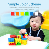MOYU cube Cube de vitesse éducatif 3x3x3 Casse-tête lisse Casse-tête tourne plus vite Magic Gan Cube série d'enseignement pour enfants