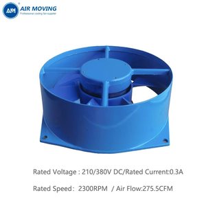 Ventilateur axial AC AM200FZY7-D 210*210*70mm à deux pales rotatives 220V/380V Personnalisation OEM ODM - Product Image 5
