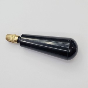 <b>Leather</b> Punch <b>Tool</b> Black Plastic Handle Brass Tip For Arts And Crafts Diy Use - Product Image 4