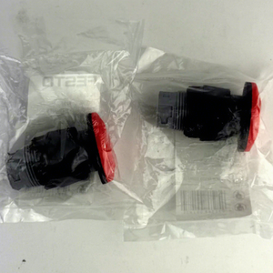 PLC <span class=keywords><strong>Pr</strong></span>-22-rt แท้ S 9297สีแดงแบบ pushent PUSHBUTTON <span class=keywords><strong>PR</strong></span> ซีรีส์สำหรับรูยึด22.5มม. - Product Image 1