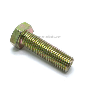 สลักเกลียวหัวหกเหลี่ยม DIN933 เกลียวเต็ม เกรด 8.8 เหล็กกล้าคาร์บอน - Product Image 5