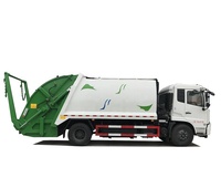 Compactador de Brazo Oscilante de Precio Económico, Camión de Recolección de Residuos de 10 Toneladas con Contenedor Lateral y Brazo Móvil, Camión de Basura
