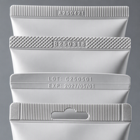 Tube cosmétique en plastique personnalisé avec logo, crème pour les mains, lotion pour le corps, tube avec bouchon à vis, sérigraphie pour les soins de la peau et les masques faciaux