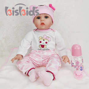 Muñeca Reborn de 55 cm, Simulación Realista, Bebé Recién Nacido, Niña, Modelo de Juguete de Dibujos Animados con Accesorios - Product Image 2