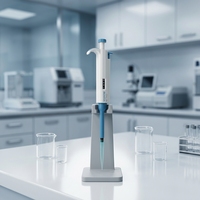 Pipettes à volume fixe autoclavables, ensemble complet, 20uL, 100uL, 200uL, 1000uL pour laboratoire scolaire