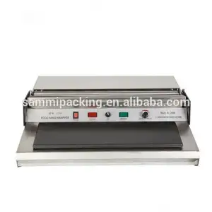 small machinery cheap fruit and vegetable cling film packing machine