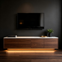 Ensemble Table Basse et Meuble TV Personnalisé Populaire – Meuble TV Moderne de Luxe de Haute Qualité pour Appartement