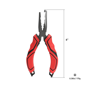 Alicates Multifuncionales de Acero al Carbono para Pesca, Resistentes al Óxido, para Agua Salada, de Bolsillo, para Usar con una Sola Mano, Herramienta Multiusos para Anzuelos - Product Image 2