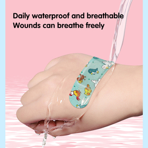 Cartoon <b>Band</b> <b>Aids</b> Breathable Waterproof PE Wound Dressing Adhesive <b>Plasters</b> for Daily Care - Product Image 3