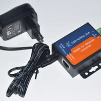 Modbus串口RS485至以太网转换器服务器USR-TCP232-304数据传输支持DHCP/DNS