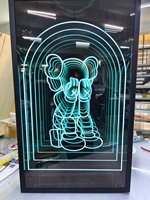 Miroir LED 3D Infinity pour Bureaux, Mariages, Maisons, Taxis, Voitures, Hôtels, Bars, Centres Commerciaux, Parcs, Entreprises, Hôpitaux, Publicité Personnalisable
