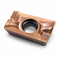 Plaquettes de fraisage CNC en carbure APMT1135 revêtues de TiCN pour acier HRC45, acier inoxydable, fonte, fraisage de faces et d'épaules OEM/ODM