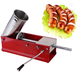 Machine à farcir les saucisses BRNC 3L, machine manuelle pour faire des saucisses <span class=keywords><strong>maison</strong></span>, <span class=keywords><strong>chorizo</strong></span>, etc. - Product Image 6