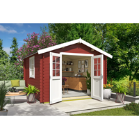 Vente directe usine – Maisons modulaires en WPC série E EASYGREEN, panneaux sandwich, abris de jardin modernes en acier, gymnases, ateliers, appartements