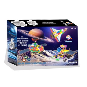 Nouveauté 2026 : Jouets DIY à assembler en boîte de 3 – Voitures solaires auto-assemblables 3-en-1 et robot intelligent rechargeable - Product Image 2