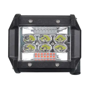 HAIZG Off Road Mobil Truk Traktor 24V 12V Spot Bar Lampu LED Kerja Lampu 48 Watt Lampu Kerja LED cahaya