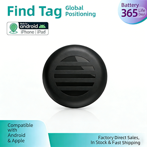 E02 Compatible con iOS, rastreador GPS inteligente, llavero de plástico, etiqueta para mascotas, perros, billeteras, objetos perdidos, litio 1. El más vendido. - Product Image 5