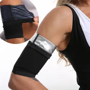 Gym Fitness Sauna Arm Trimmer Sweat Bands Arm Slimmer Shapers Sauna Slimming Lose Fat Women Arm Shaper Plus Size