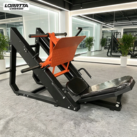 Équipement de musculation de haute qualité pour la musculation et l'entraînement physique, Machine à presser les jambes inclinée à 45 degrés à charge de plaques, usage commercial