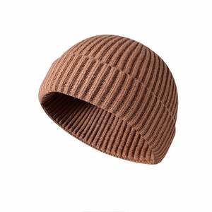 Gorro de Punto Unisex con Borde Enrollado, 100% Acrílico, Gorro de Pescador al por Mayor - Product Image 4