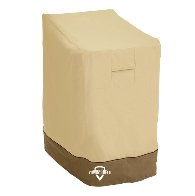 600D High Quality Patio Furniture Cover Durable Waterproof Stackable Outdoor Chair Cover