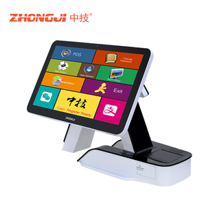 Zhongji A6 màn hình chính 15.6 + khách hàng Hiển thị màn hình cảm ứng Windows hệ thống tiền mặt đăng ký - Product Image 3