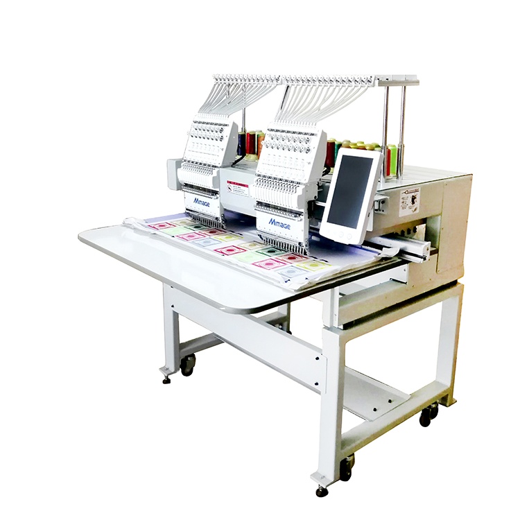 Mimage 3d hat t-shirt flat double dual heads bed sheets t-shirt socks shoes Monogram Machine Computerized