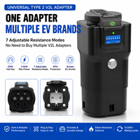 Adaptateur universel AOTAI Type 2 Schuko V2L avec 7 résistances réglables 16A 230V 3.5kW pour décharge véhicule-à-charge (V2L) de véhicules électriques