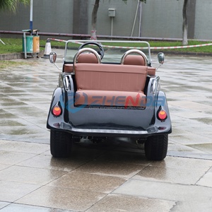 ZHENDA Voiture Classique Personnalisée Mini Noire pour Visites Extérieures, Nouvelle Énergie Électrique, Structure en Acier, Garantie 2 Ans, Luxe - Product Image 3