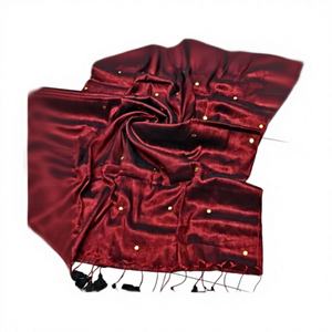 Sari de Algodón Cardado 75D, Ecológico, de Secado Rápido, Tejido con Estampado Cruzado, Vestido Ligero para Niñas/Mujeres, para Bodas/Ocasiones Especiales 370 - Product Image 1