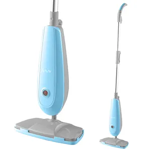SALAV In Stock Professional Steam Mop STM-501 in Blue and Gray Color with 2 Steam Mop Pads1300W Power for Cleaning