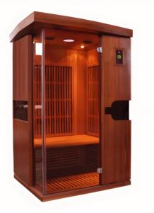 شبشب حديث داخلي بعيد من 1 شخص ، سخان أحمر منخفض EMF ، تصميم ساونا كهربائي لشخص واحد - Product Image 2