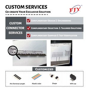 Conector de Alimentación SMT de Paso de 0.8, 1.0, 1.25, <span class=keywords><strong>2.0</strong></span>, 2.54, 3.96mm, Tipo Wafer, Macho/Hembra, Cable a Placa, Todos los Tamaños en Stock - Product Image 2