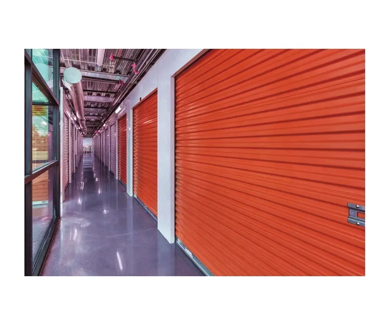 Self Storage Unit Warehouse Manual Steel Panel Roll Up Shutter Doors