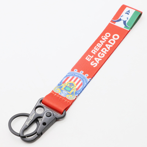 Lanyards Cortos Personalizados al por Mayor con Mosquetón del <span class=keywords><strong>Club</strong></span> de Fútbol Español Real <span class=keywords><strong>Betis</strong></span>, Lanyards Promocionales Cortos para Llaves - Product Image 6