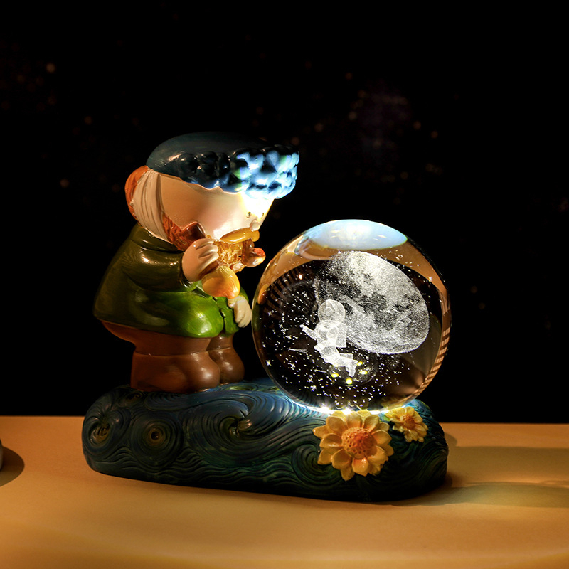 Van Gogh Starry Sky Sphere - Roam Through the Starry Sky