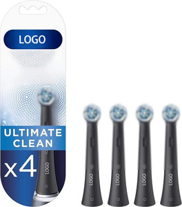 Cabezales de repuesto para cepillo de dientes eléctrico con embalaje personalizado, Cross Action IO, paquete de 4, para uso en hoteles, exteriores y automóviles. - Product Image 4