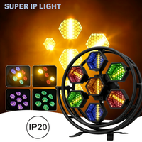 Luz LED Retro Hexagonal de Matriz 7x60W DMX512 para Efectos de Escenario en Discotecas y Fiestas