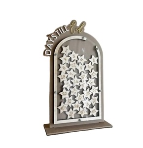 Freestanding Acrylic Arched <b>Ramadan</b> Dropbox <b>Countdown</b> Till Eid Jar 20x30CM - Product Image 3
