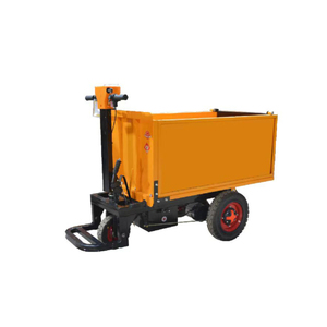 Handpush peut se tenir sur le site électrique à trois roues traction cendre lassa transport handpush transporteur voiture plate - Product Image 5
