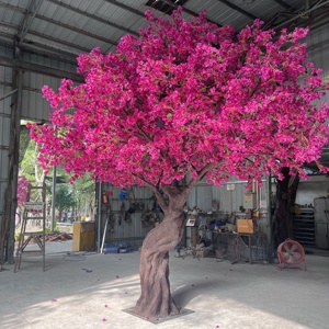 Vente flash : <span class=keywords><strong>Arbre</strong></span> artificiel <span class=keywords><strong>en</strong></span> <span class=keywords><strong>fleurs</strong></span> de bougainvillier <span class=keywords><strong>rose</strong></span> foncé, faux cerisier <span class=keywords><strong>en</strong></span> <span class=keywords><strong>fleurs</strong></span> pour la décoration de restaurant et de mariage - Product Image 1