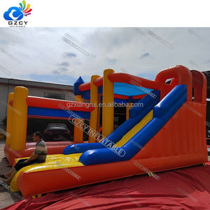 Glissière d'eau gonflable bleue commerciale de château plein d'entrain et <span class=keywords><strong>maison</strong></span> de rebond pour des parties sautant la <span class=keywords><strong>location</strong></span> de château - Product Image 3