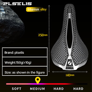 Plselis Road <span class=keywords><strong>Bike</strong></span> Specialized, coque inférieure intégrée en alliage de titane, surface imprimée en 3D, 150g, conception ergonomique, accessoires de vélo - Product Image 2